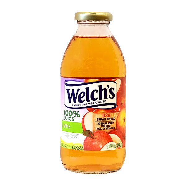 WELCH'S 100% APPLE JUICE  473ML  