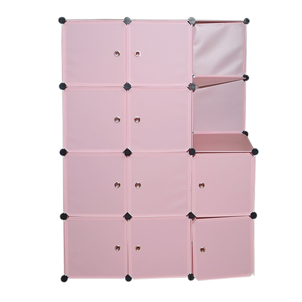 PORTABLE PLASTIC STORAGE WARDROBE 