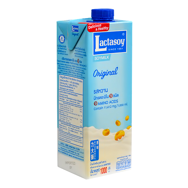 LACTASOY SOYMILK ORIGINAL CLASSIC 1000 ML