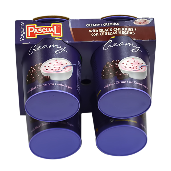 PASCUAL YOGHURT LF CHERRIES & BERRIES (125GX4)  