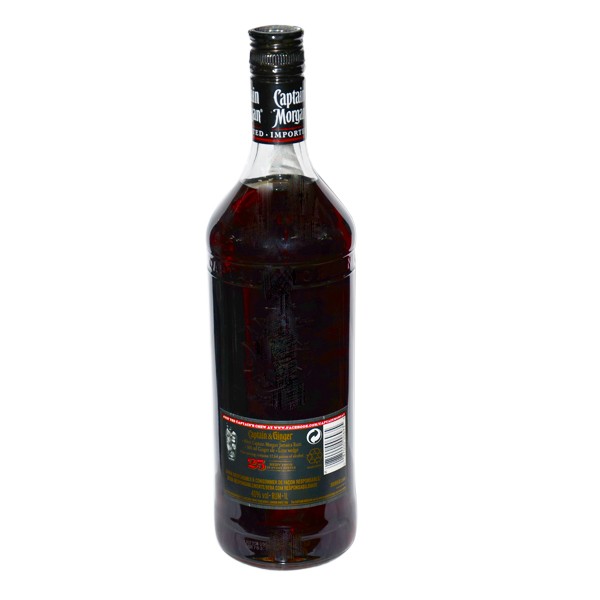 CAPTAIN MORGAN RUM BLACK 40% 1L