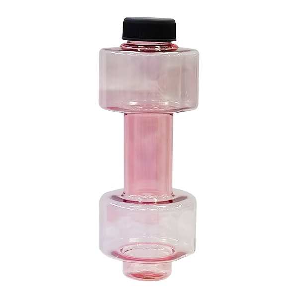 DUMBBELL SHAPE BOTTLE SHAKER 550ML