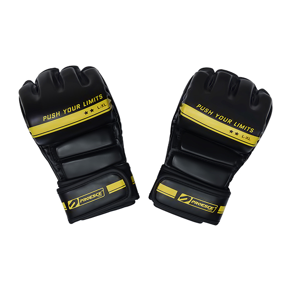 PROESCE MMA GLOVES LARGE BLACK LBQ-2330