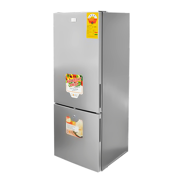 DZIRE FRIDGE DOUBLE DOOR COMBI 205L SILVER REF-BMF-MRF209
