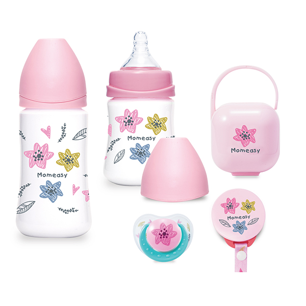 MOMEASY GIFT SET FEEDING BOTTLE 5PCS