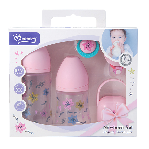 MOMEASY GIFT SET FEEDING BOTTLE 5PCS