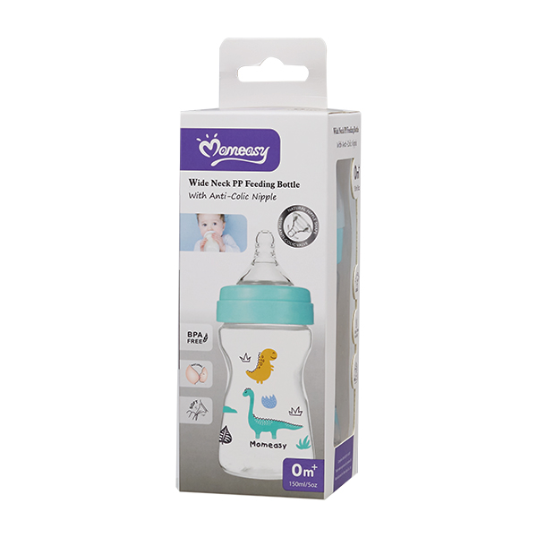 MOMEASY WIDE NECK FEEDING BOTTLE 5OZ 