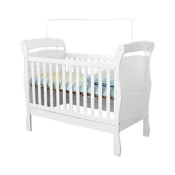 BABY CRIB AMORE WHITE 