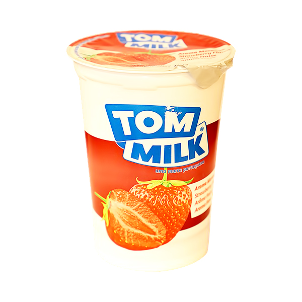 TOM MILK STRAWBERRY FLAVOR DAIRY DESSERT 500G