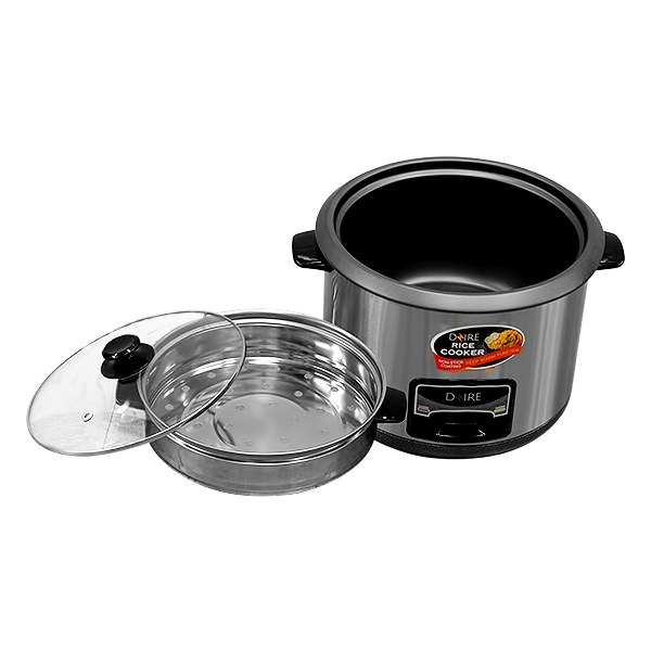 DZIRE RICE COOKER 2.8L STAINLESS STEEL 