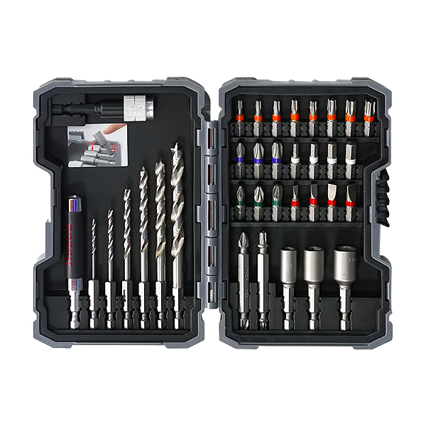 BOSCH PRO-MIX WOOD DRILL+SCREWDRIVER BIT SET 35PCS