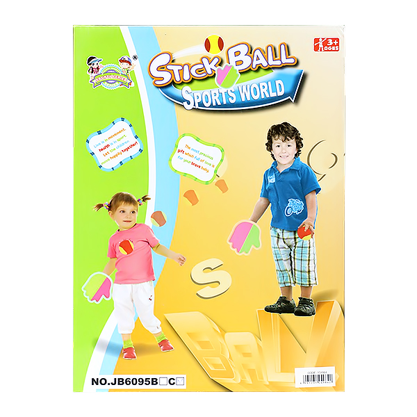 STICKY BALL SET HAND SHAPE DESIGN 