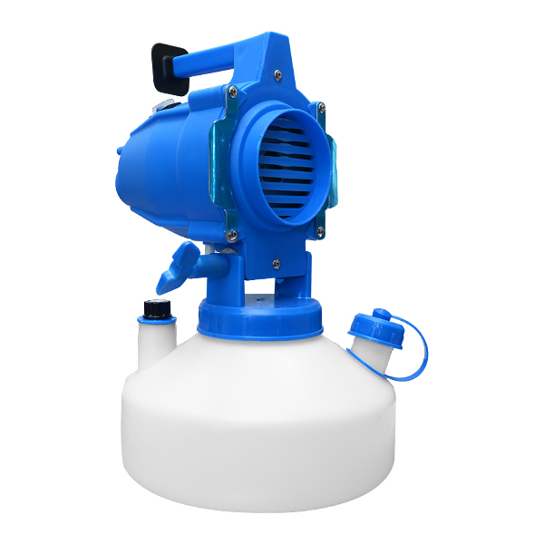 FOGGING MACHINE ELECTRIC PORTABLE MIST SPRAYER 4 LITRES BLUE (PLUS FREE 25L DISINFECTANT LIQUID)