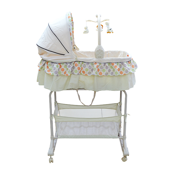 BABY BASSINET + ROCKER ADJUSTABLE PL501