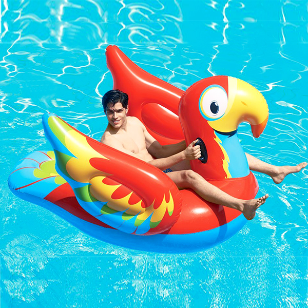 BESTWAY SWIMMING PARROT RIDE-ON 52" 41127