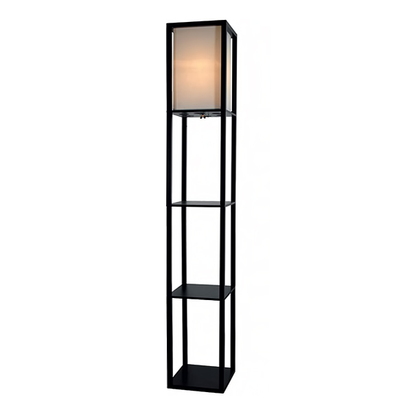 ETAGERE FLOOR LAMP WITH 2-SHELVES B22 ML251901