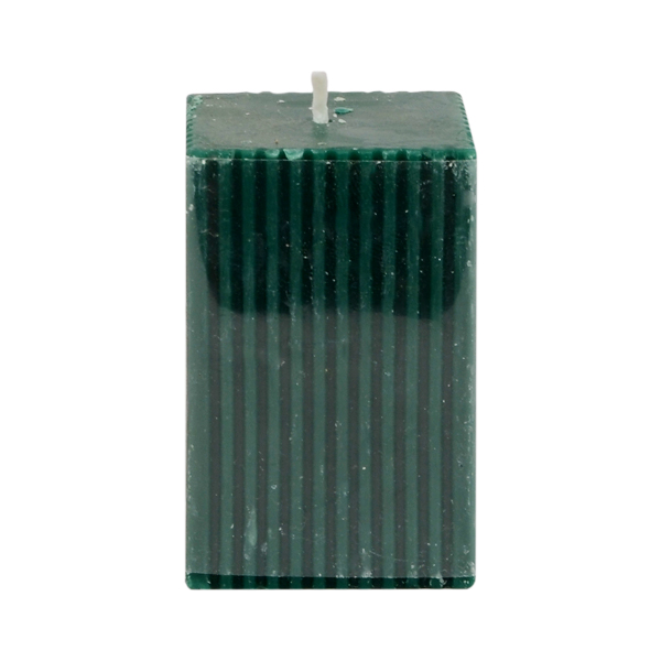 AROMA RIBBED CANDLE RECTANGLE ASSORTED 15HRS BURNING ST5575