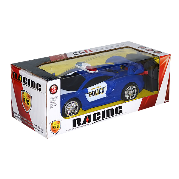 REMOTE CONTROL POLICE CAR WITH 4 FUNCTION 1:18 MKL055436