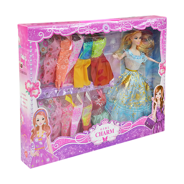 DOLL WITH CLOTHES CHARM MKL051863