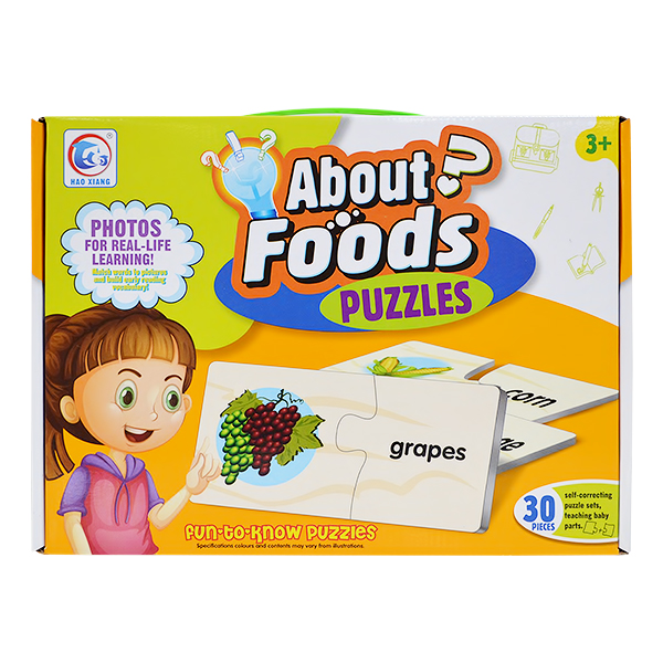 FOOD PUZZLE GAME MKL056147