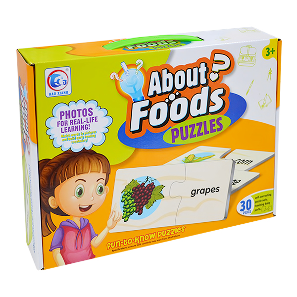 FOOD PUZZLE GAME MKL056147