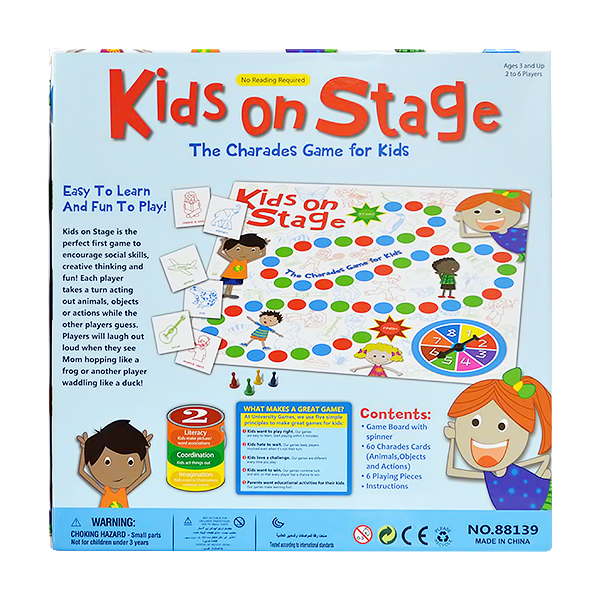 KIDS ON STAGE CHARADES GAME MKL056534