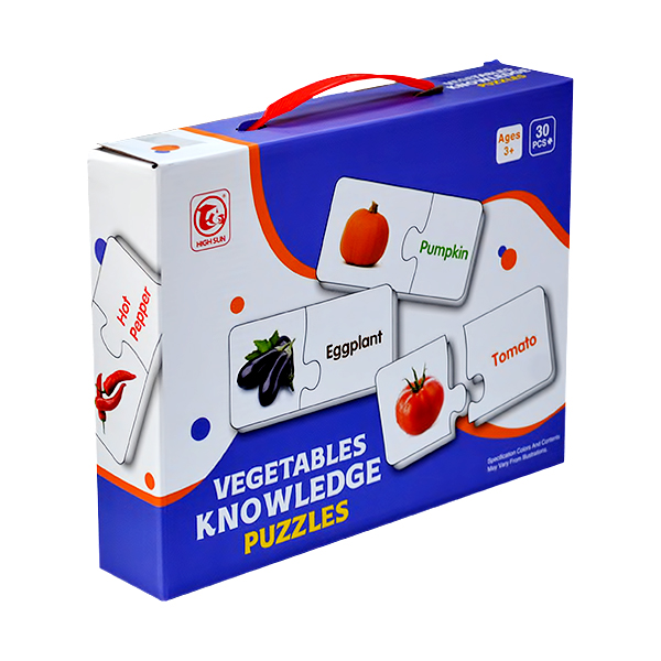 VEGETABLE KNOWLEDGE PUZZLE GAME MKL056741