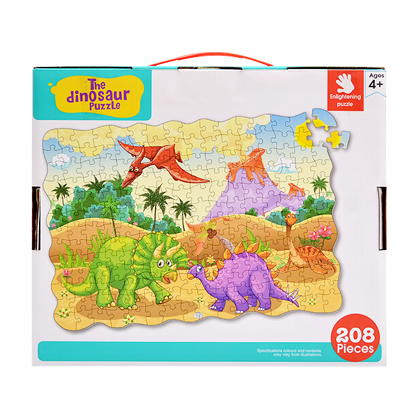 DINOSAUR PUZZLE 208 PCS MKL056327
