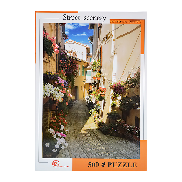 PUZZLE COBBLED STREET 500PCS MKL056687
