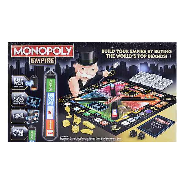 MONOPOLY EMPIRE BOARD GAME MKL813722