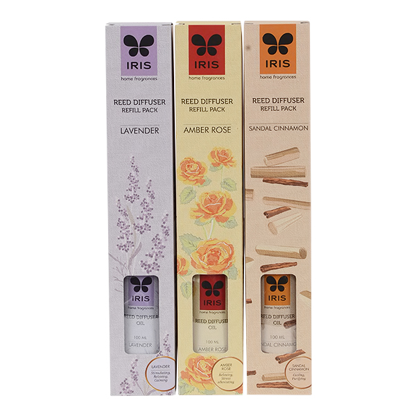 REED DIFFUSER REFILL SET ASSORTED 100 ML