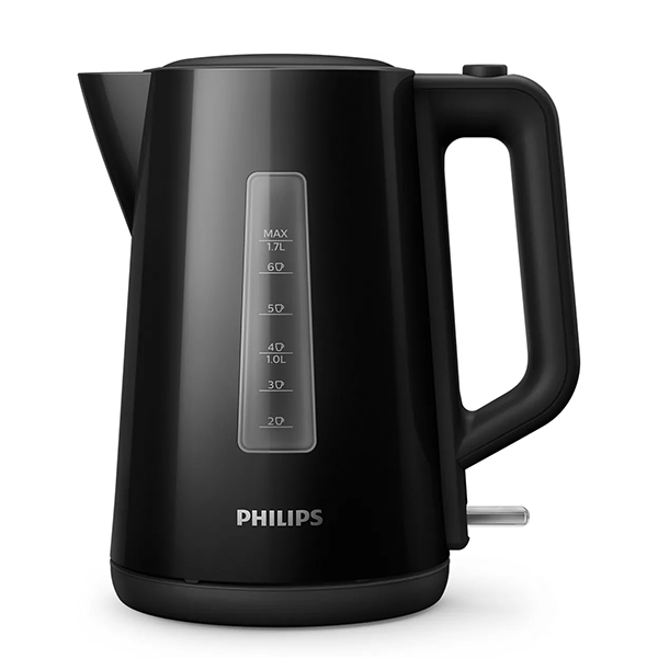 PHILIPS KETTLE 1.7L 2200W BLACK/WHITE HD9318/01/21