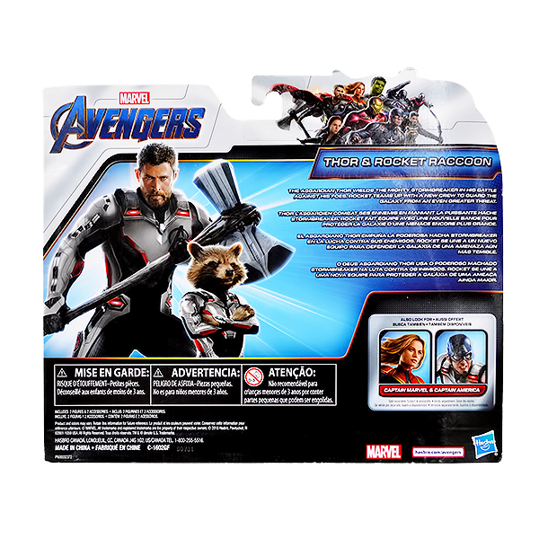AVENGERS 6” TEAM PACK HAS-E5078-AS01