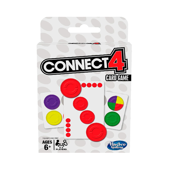 HASBRO CONNECT 4 CARD GAME CLASSIC 6YRS+ HAS-E8388-U080