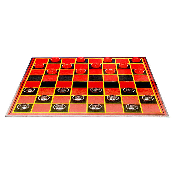 CHECKERS WITH FOLDING BOARD PRE-1112-12A