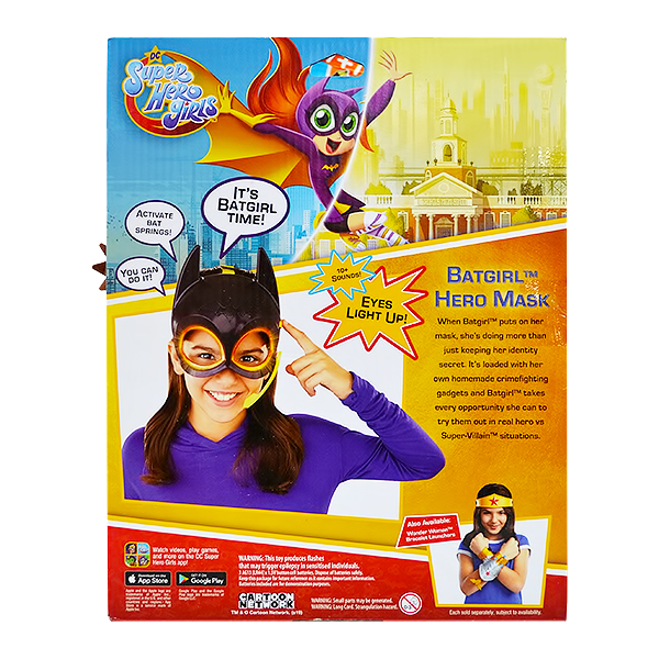 DC SUPERHERO BATGIRL MASK 6YRS+ MAT-GBY66-9993