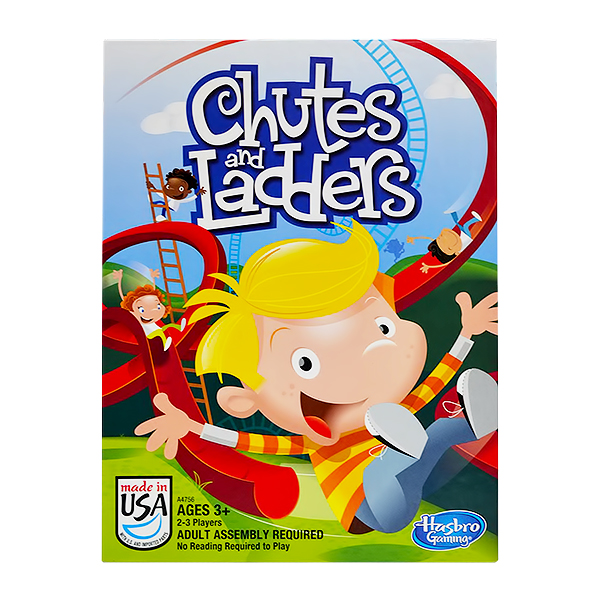 CHUTES & LADDERS CLASSIC GAME 3YRS+ HAS-A4756-0000