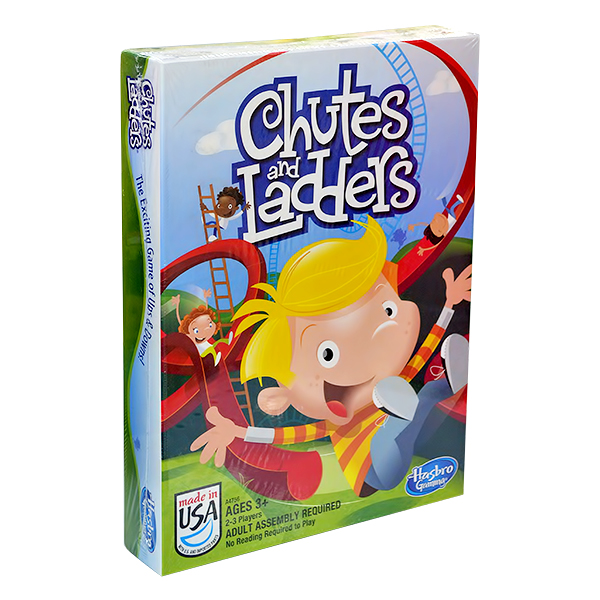 CHUTES & LADDERS CLASSIC GAME 3YRS+ HAS-A4756-0000