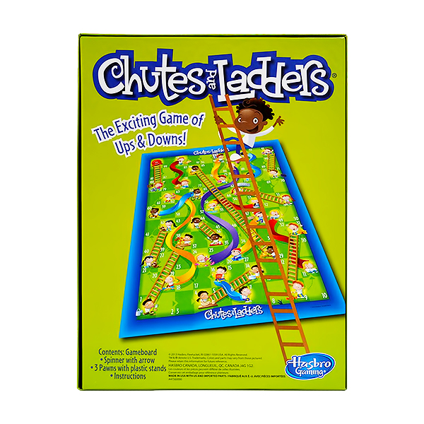 CHUTES & LADDERS CLASSIC GAME 3YRS+ HAS-A4756-0000