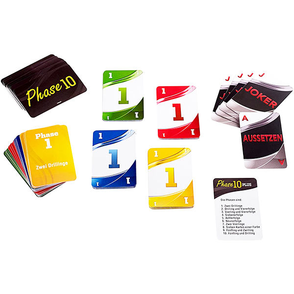 MATTEL PHASE 10 CARD GAME MAT-FBN53-9993