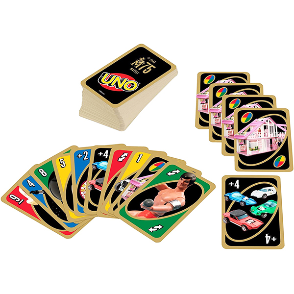 MATTEL 75TH ANNIVERSARY UNO CARD GAME MAT-GVP48-9993