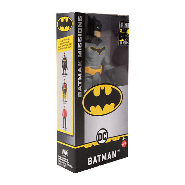 MATTEL DC BATMAN MISSION 6" FIGURE ASSORTED 