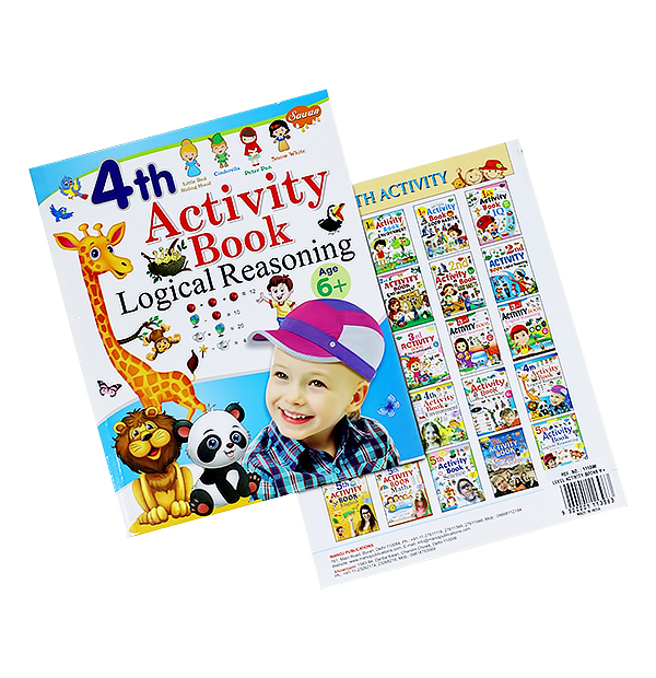 LEVEL ACTIVITY BOOK 6+ WITH 5 TITLES (MATHS, ENGLISH, LOGICAL REASONING, THE ENVIROMENT AND GENERAL KNOWLEDGE) 