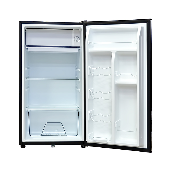 DZIRE FRIDGE SINGLE DOOR 90L SILVER+BLACK 
