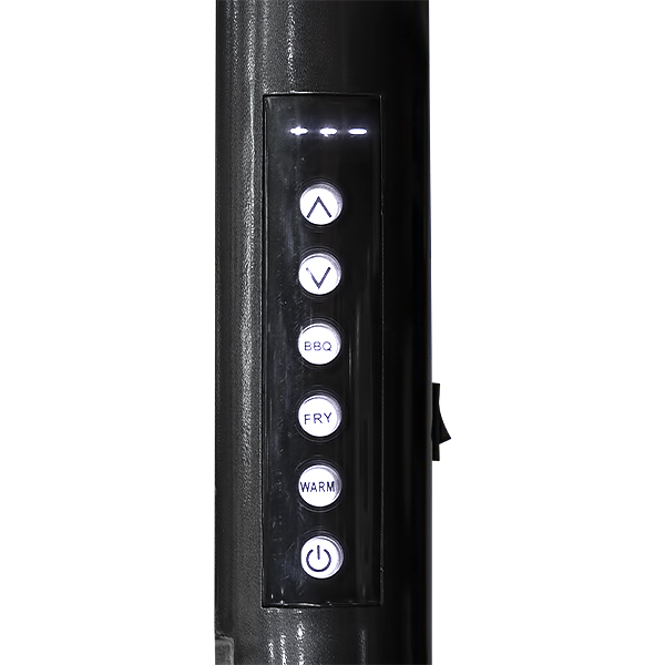 DZIRE ELECTRIC TABLE GLASS GRILL 1200W