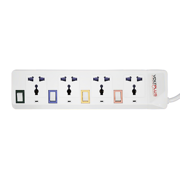 VOLTPLUS EXTENSION SOCKET 4WAY 2METRE