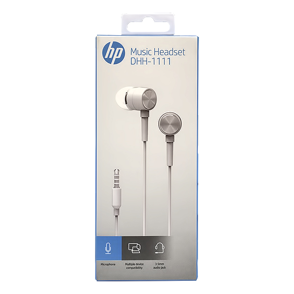 HP EARPHONE/HEADSET WHITE
