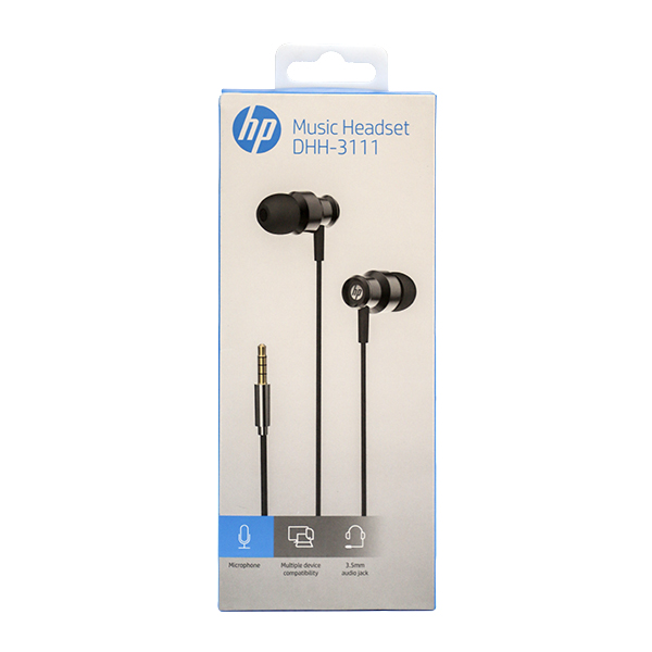HP EARPHONE/HEADSET WITH VOICE CONTROL + MIC 