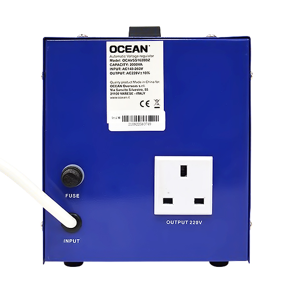 OCEAN AUTOMATIC VOLTAGE REGULATOR 2K OCAVSS 1620 B Z