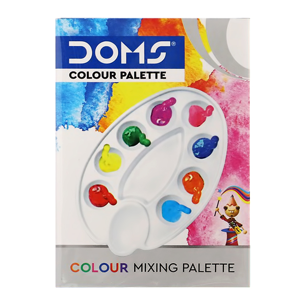 DOMS WATER COLOR TUBES WITH COLOR PALETTE 12 SHADES